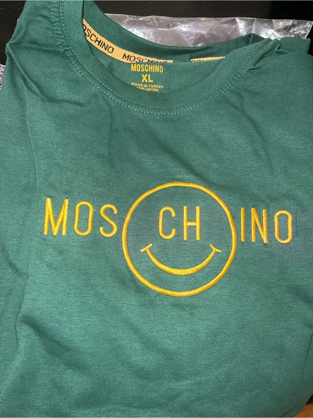 Green Logo Smile Tee